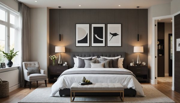 10 astuces astucieuses pour diviser chambre et salon harmonieusement